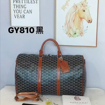 Louis Vuitton Monogram Keepall Bandoulière Custom Scrooge McDuck Graffiti Travel Bag