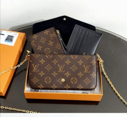 Louis Vuitton Félicie Pochette in Monogram Empreinte Leather