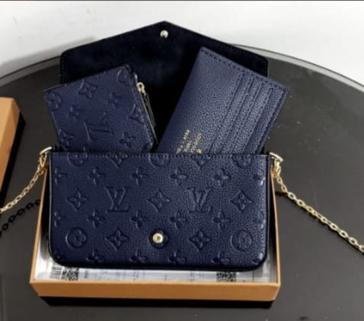 Louis Vuitton Félicie Pochette in Monogram Empreinte Leather