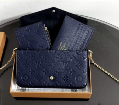 Louis Vuitton Félicie Pochette in Monogram Empreinte Leather