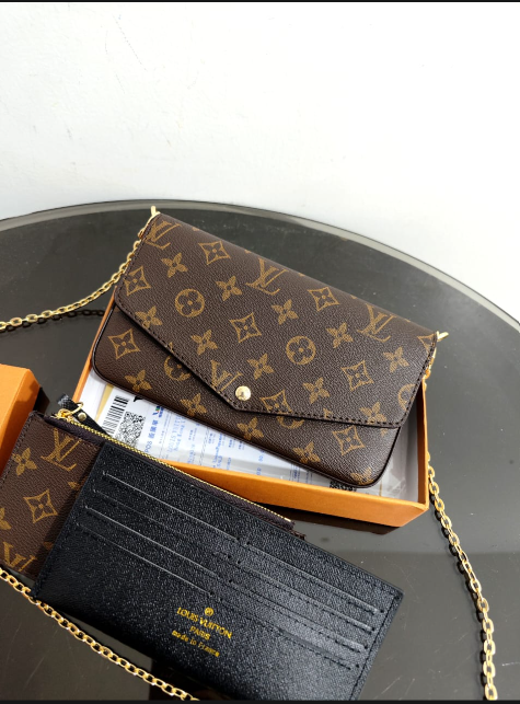 Louis Vuitton Félicie Pochette in Monogram Empreinte Leather