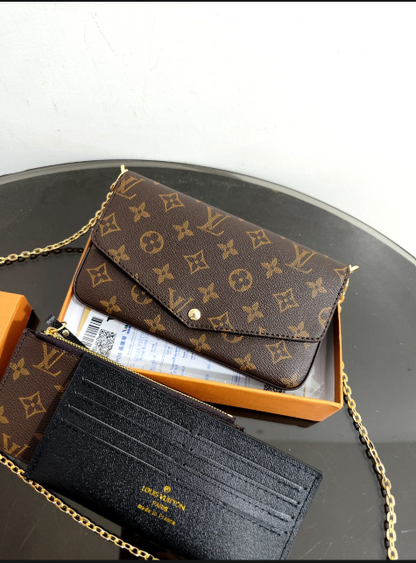 Louis Vuitton Félicie Pochette in Monogram Empreinte Leather
