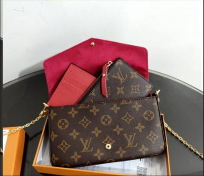 Louis Vuitton Félicie Pochette in Monogram Empreinte Leather