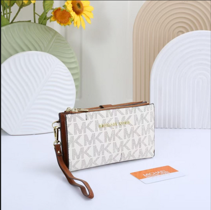Michael Kors Jet Set Travel Double Zip Wristlet