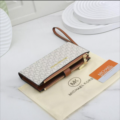Michael Kors Jet Set Travel Double Zip Wristlet