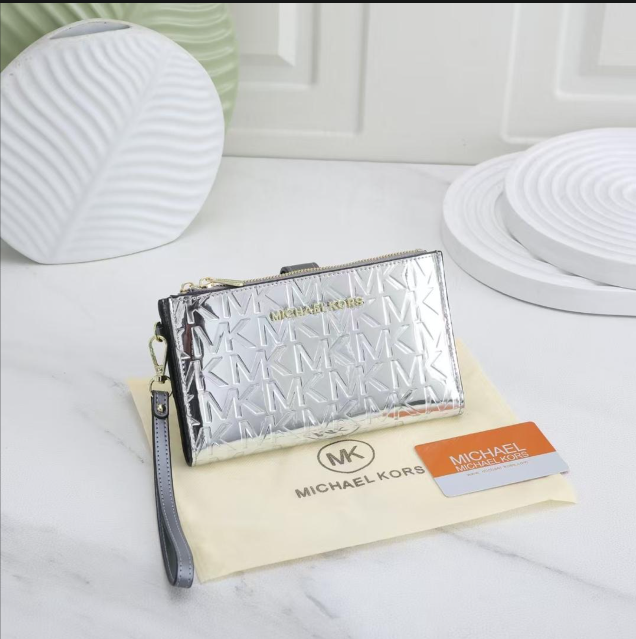 Michael Kors Jet Set Travel Double Zip Wristlet