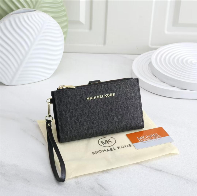 Michael Kors Jet Set Travel Double Zip Wristlet