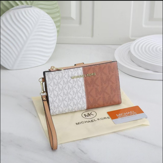 Michael Kors Jet Set Travel Double Zip Wristlet