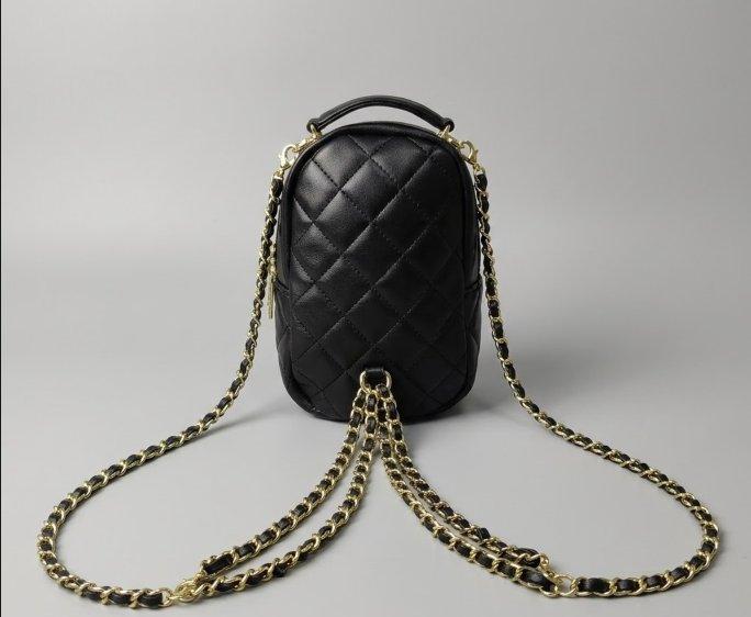 CHANEL Lambskin Quilted Mini Duma Backpack