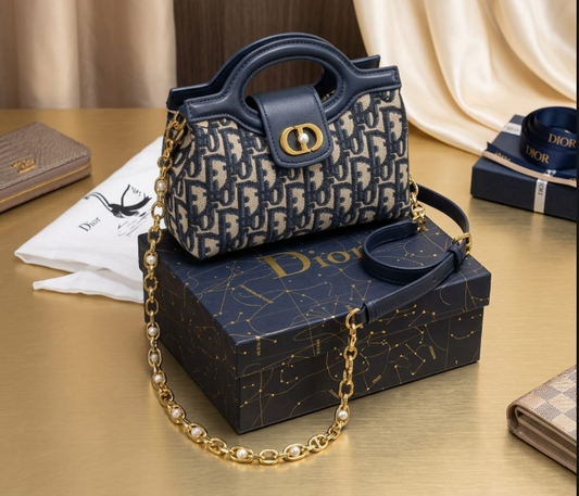 Christian Dior Small C’est Dior Top Handle Bag