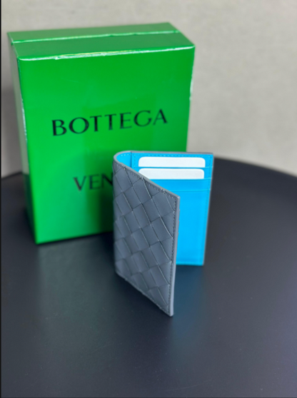 Bottega Veneta Intrecciato Leather Bi-Fold Card Case