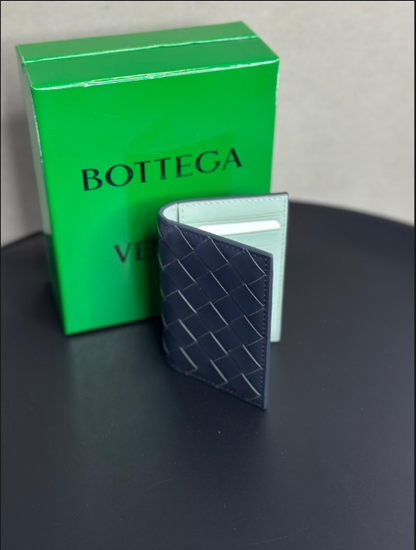 Bottega Veneta Intrecciato Leather Bi-Fold Card Case