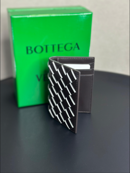Bottega Veneta Intrecciato Leather Bi-Fold Card Case