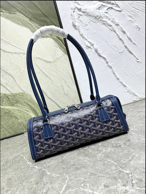 Goyard Goyardine Soufflot Cylindrical Shoulder Bag