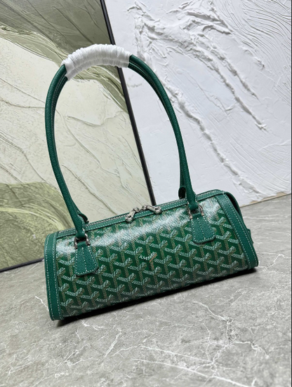 Goyard Goyardine Soufflot Cylindrical Shoulder Bag