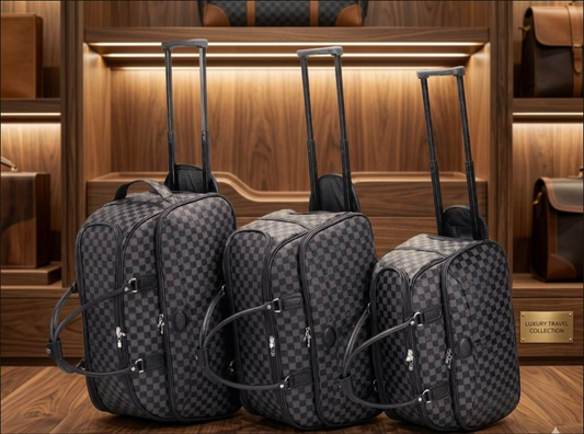 Louis Vuitton Damier Graphite Rolling Luggage & Duffle Bag Set (3-Piece)