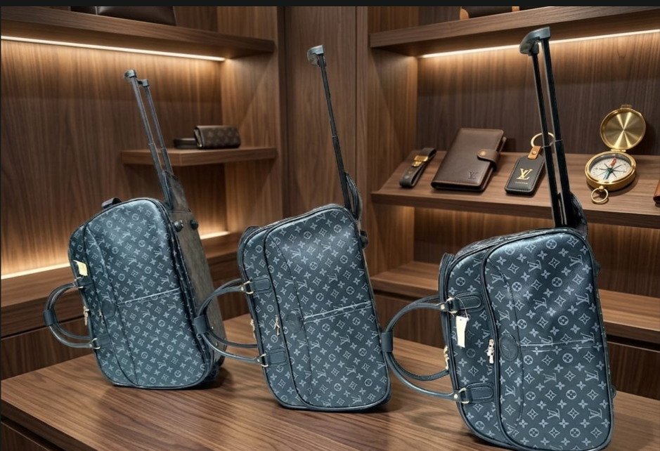 Louis Vuitton Damier Graphite Rolling Luggage & Duffle Bag Set (3-Piece)