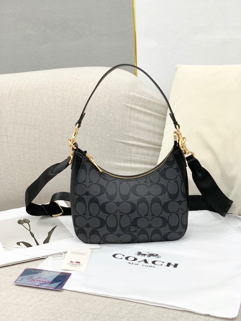 LV Signature Monogram 2-Zip Shoulder Bag & Crossbody Trio