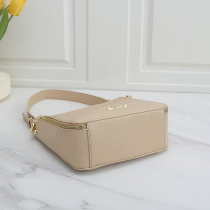 Dior Branding 2-Piece Hobo Shoulder Bag and Wallet Set