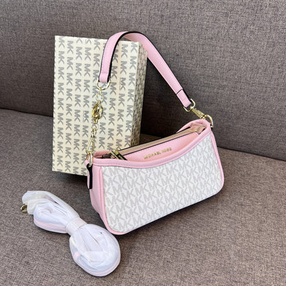 Michael Kors Jet Set Travel Medium Pouchette Crossbody Bag