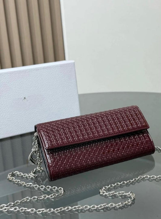 Ruby Luxe Chain Wallet